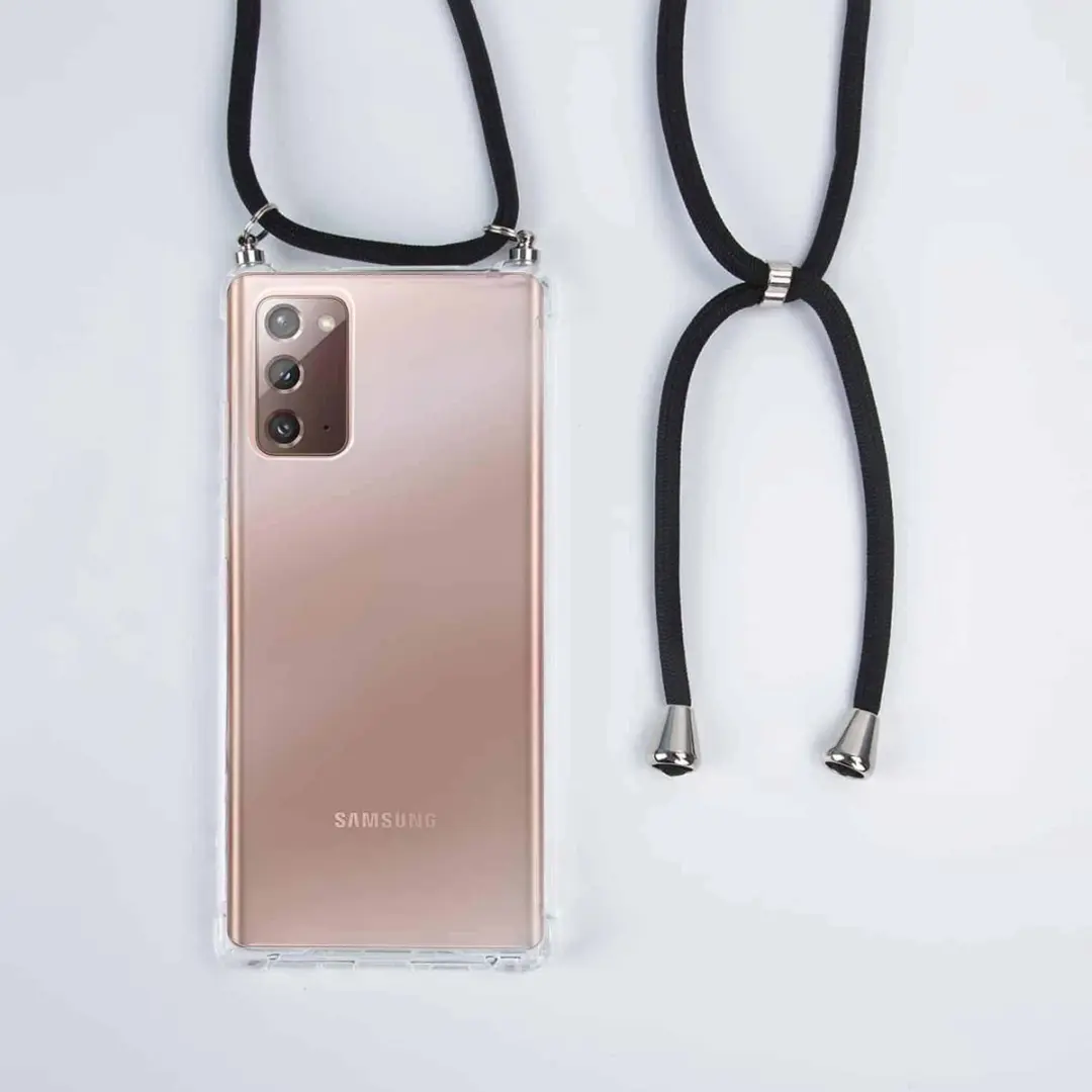 Fonu Siliconen Anti-Shock Backcase Samsung Galaxy Note20 Ultra - Transparant