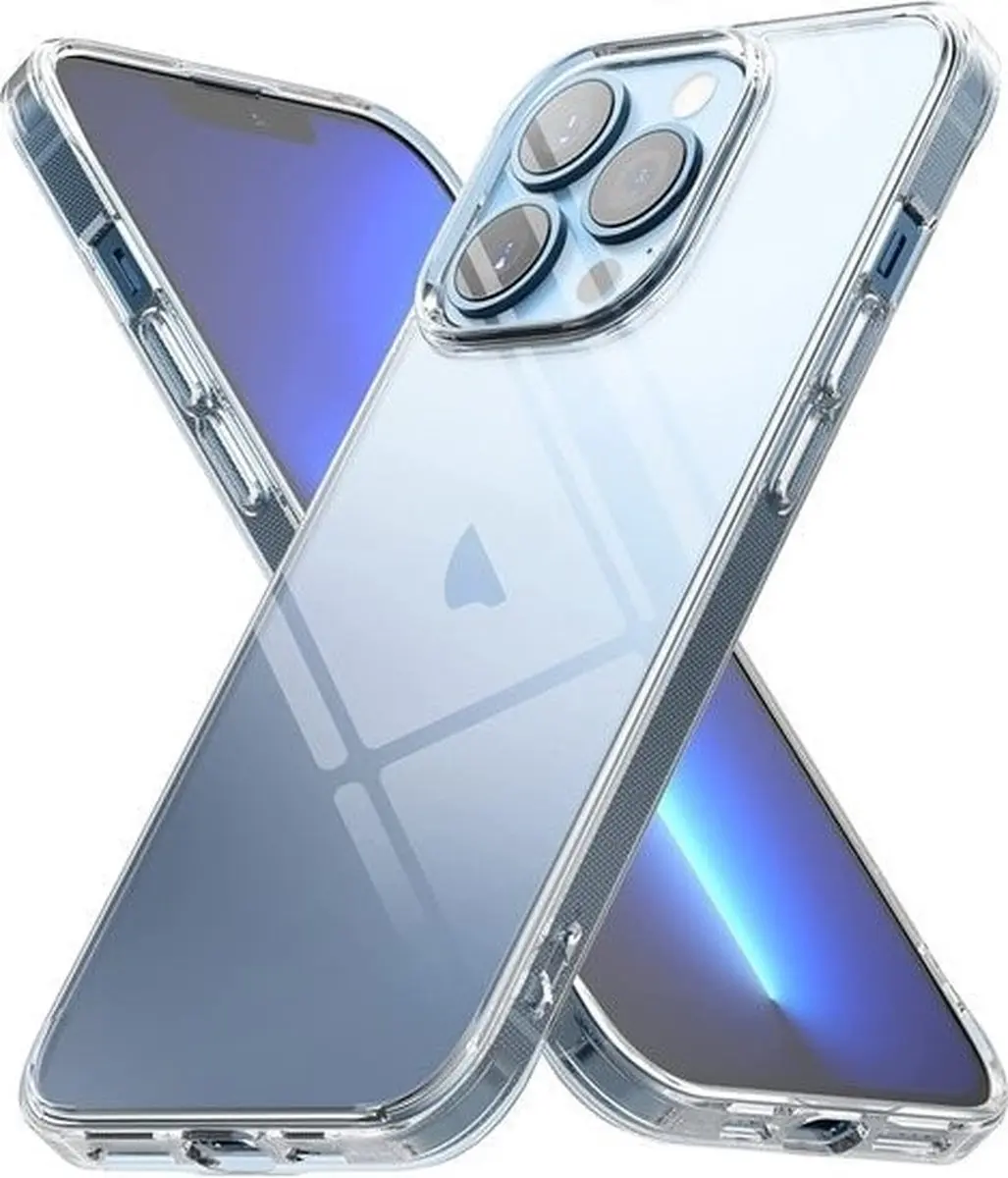 Fonu Transparant Siliconen Hoesje iPhone 13 Pro