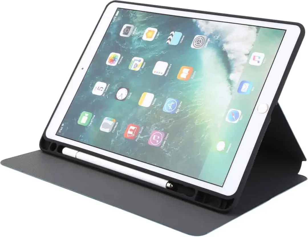 Fonu.nl iPad 7/8/9 Hoesje Groen - 10.2" - Met Autowake & Pencilhouder - afbeelding 6 van 6