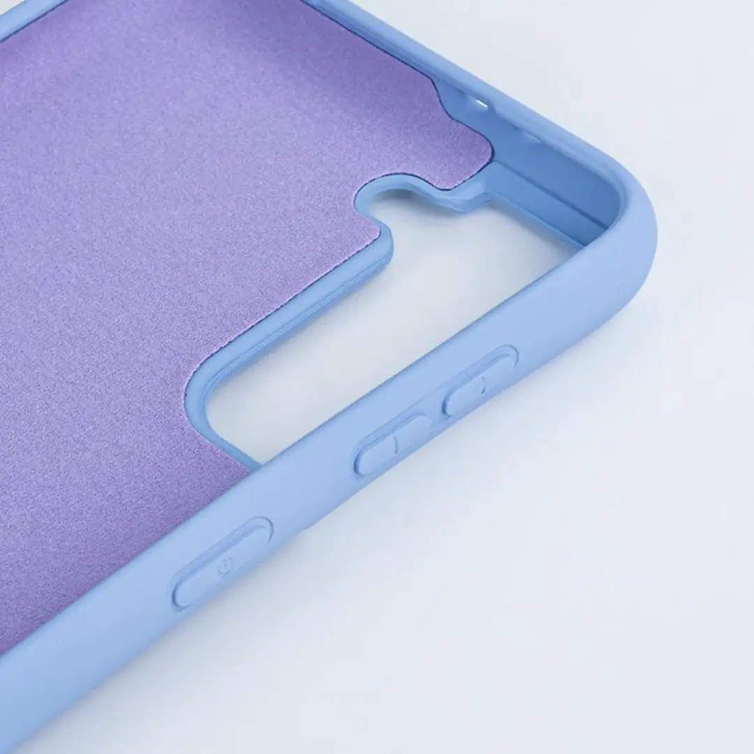 Fonu Siliconen Hoesje Samsung Galaxy S21 Plus - Paars