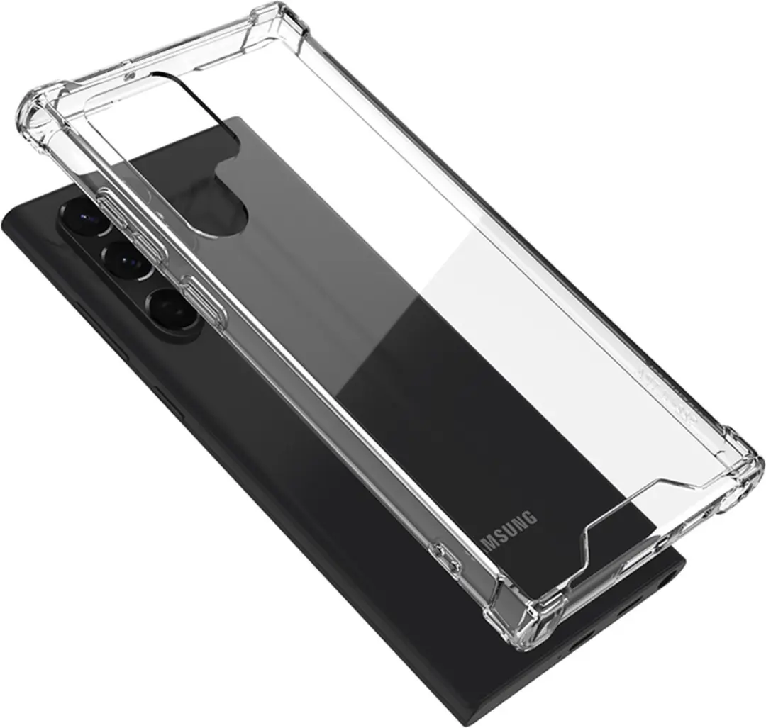 Fonu Stevig Transparant Hoesje Samsung Galaxy S22 Ultra 11091