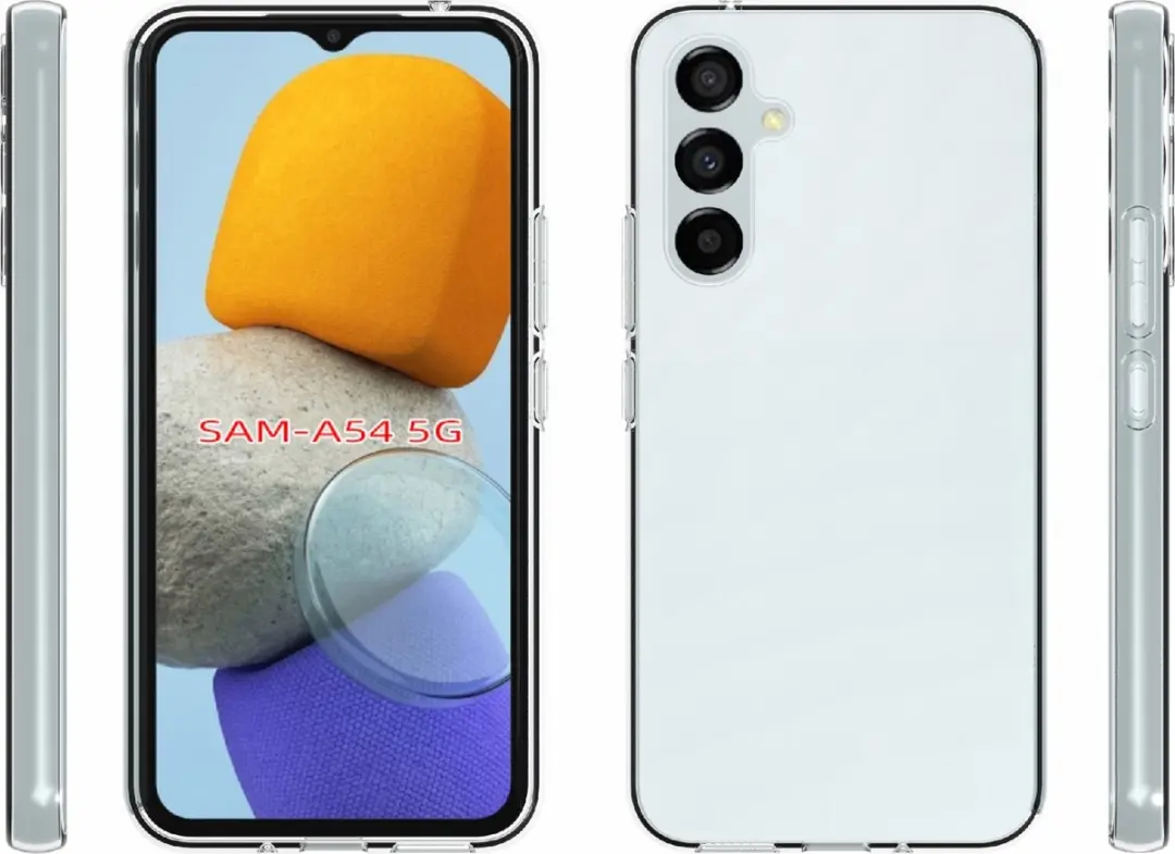 Fonu.nl Samsung Galaxy A54 TPU Hoesje - Transparant