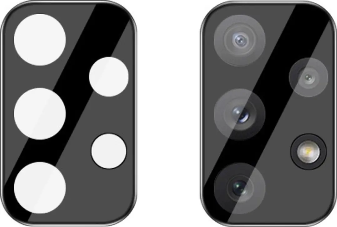 Fonu Camera Protector Gehard Glas - Samsung Galaxy A73 - Zwart
