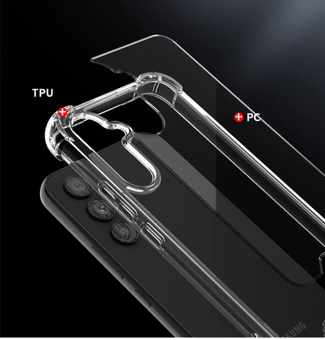Fonu Siliconen Hoesje Samsung Galaxy A15 - Transparant - 11331