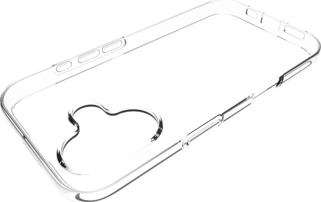 Fonu iPhone 16 Plus Transparant Hoesje - Siliconen