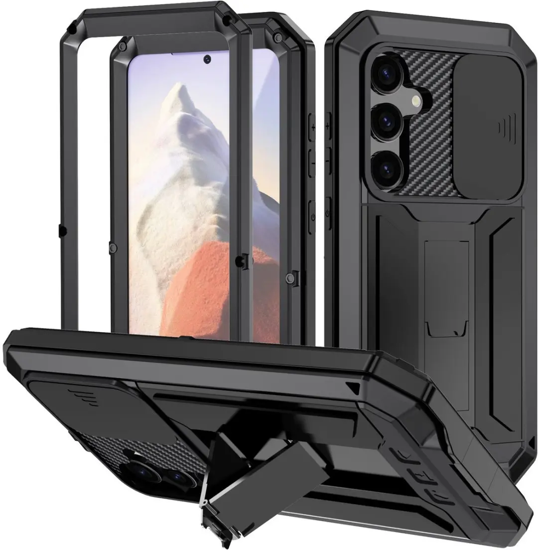 Fonu Stofdicht Metal Hoes Samsung Galaxy S25 Plus