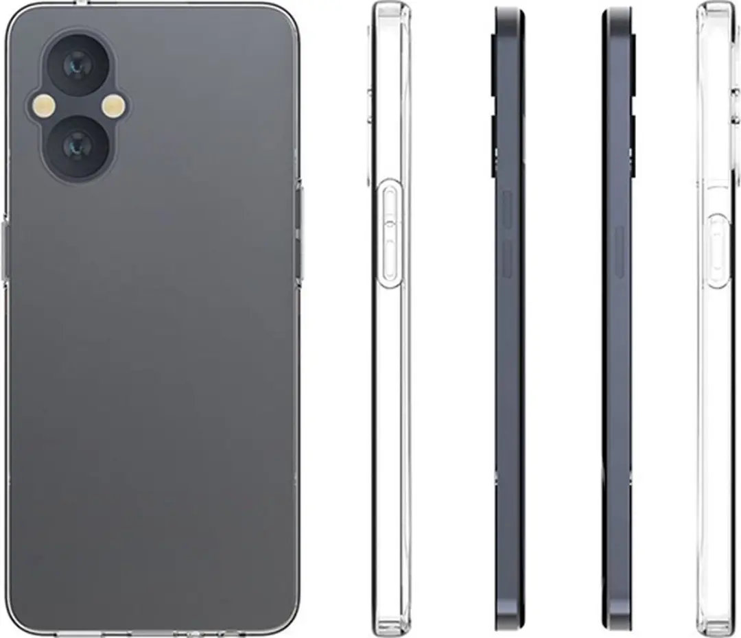 Fonu Siliconen Oppo Reno 8 Lite Hoesje - 11072 - Transparant