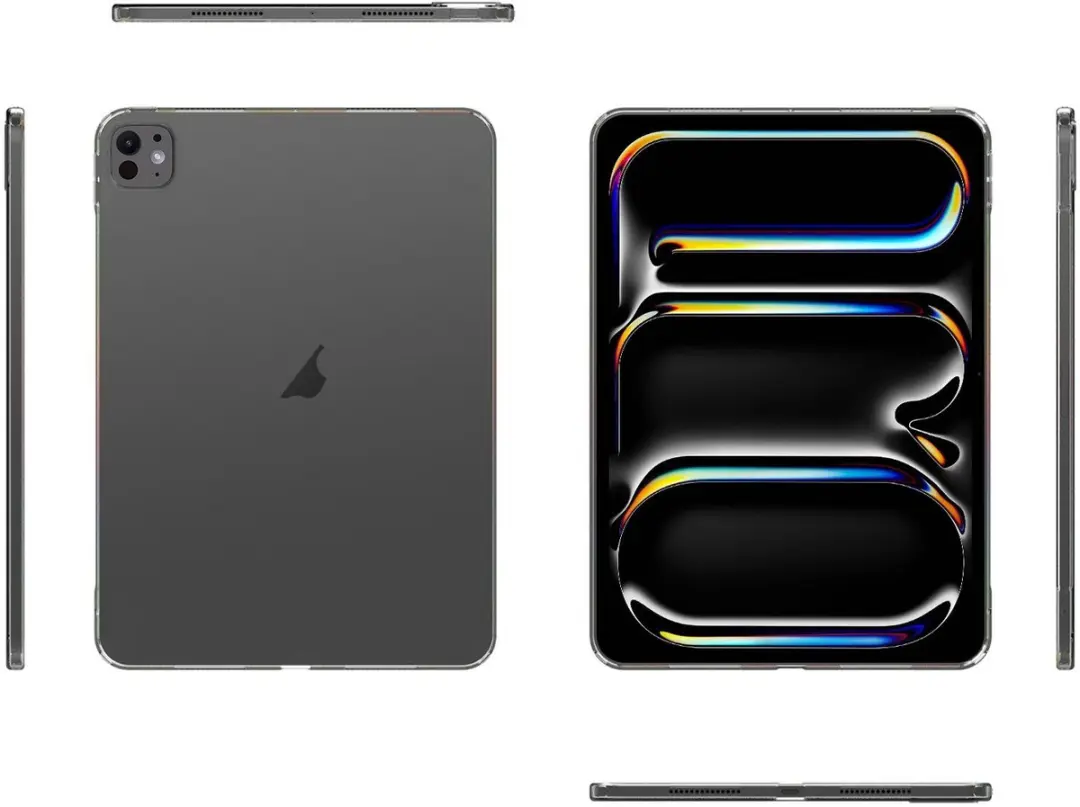 Fonu Siliconen Hoes 11913 - iPad Pro 11" (2024/2025) - Transparant