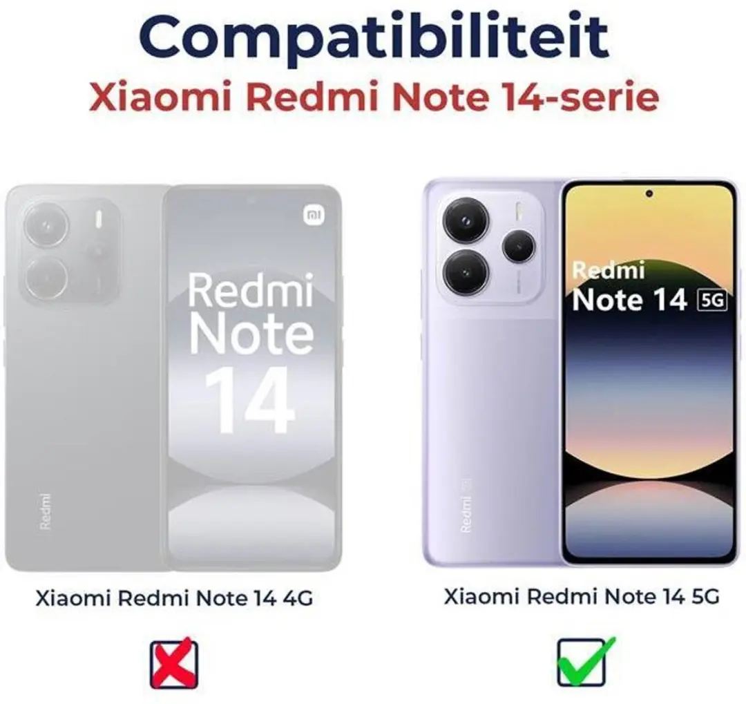 Nillkin Super Frosted Shield Hoesje Xiaomi Redmi Note 14 5G - Zwart