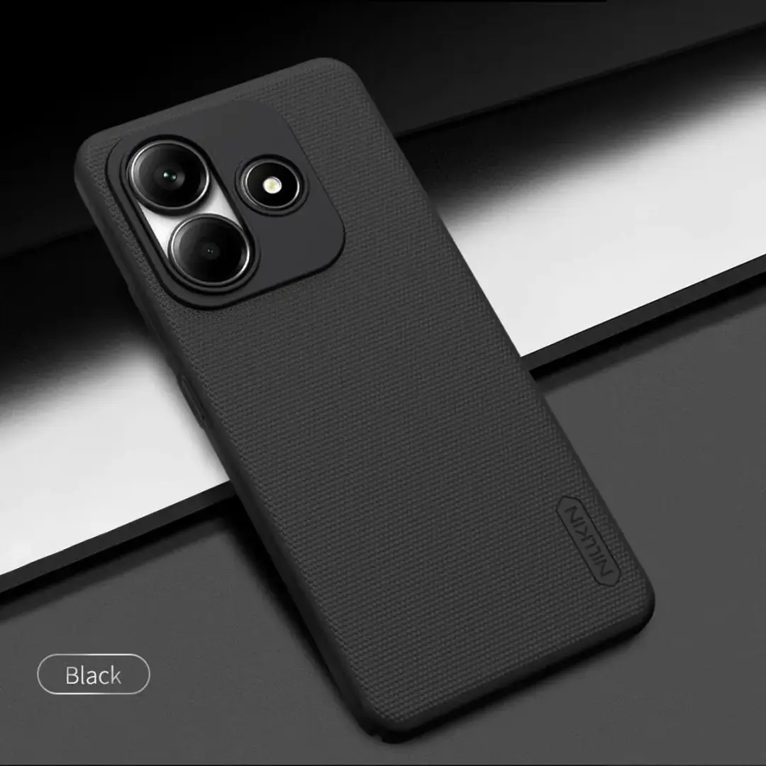 Nillkin Super Frosted Shield Hoesje Xiaomi Redmi Note 14 5G - Zwart