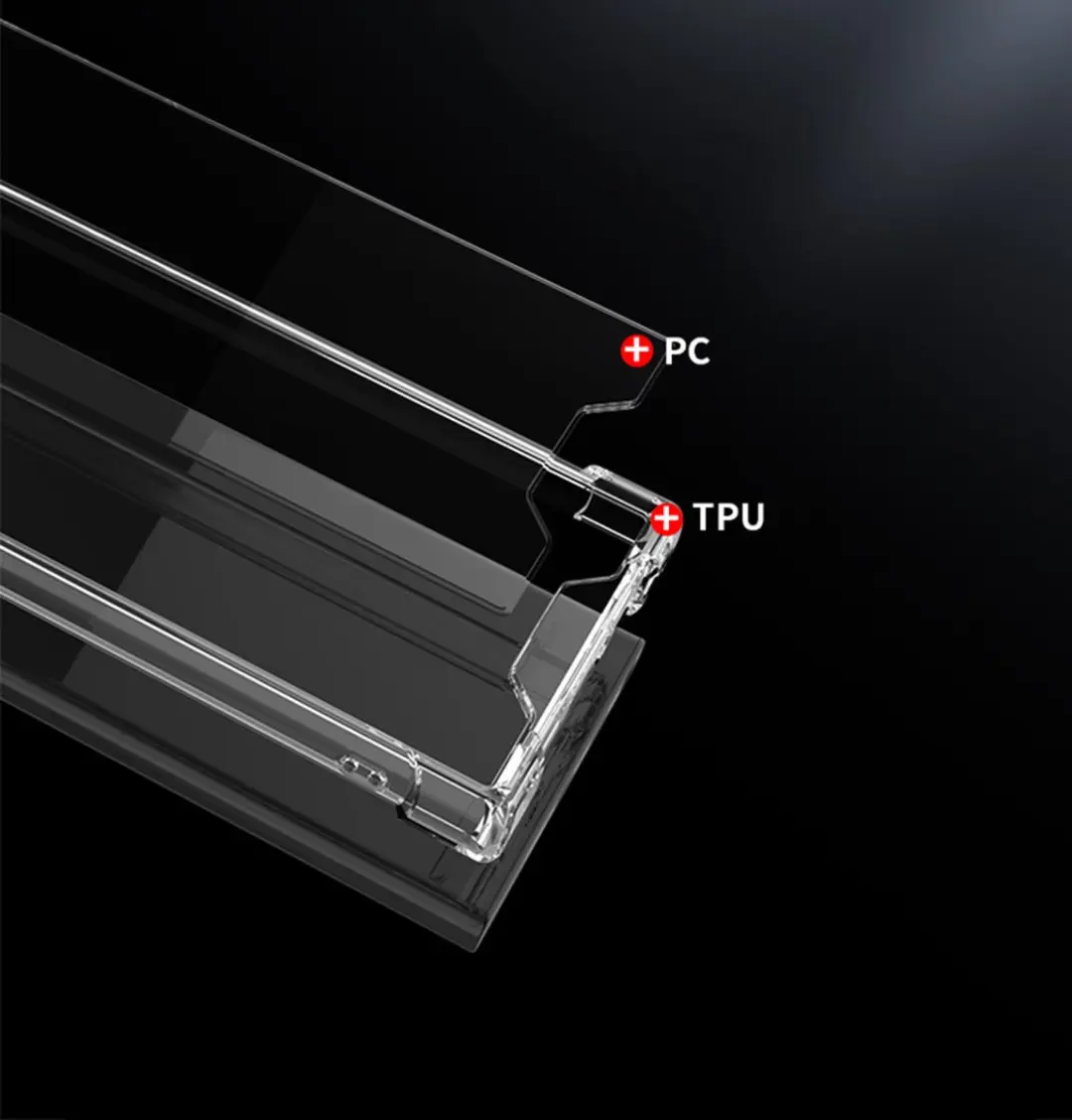 Fonu Stevig Transparant Hoesje 11094 - Samsung Galaxy S23 Ultra - afbeelding 6 van 6