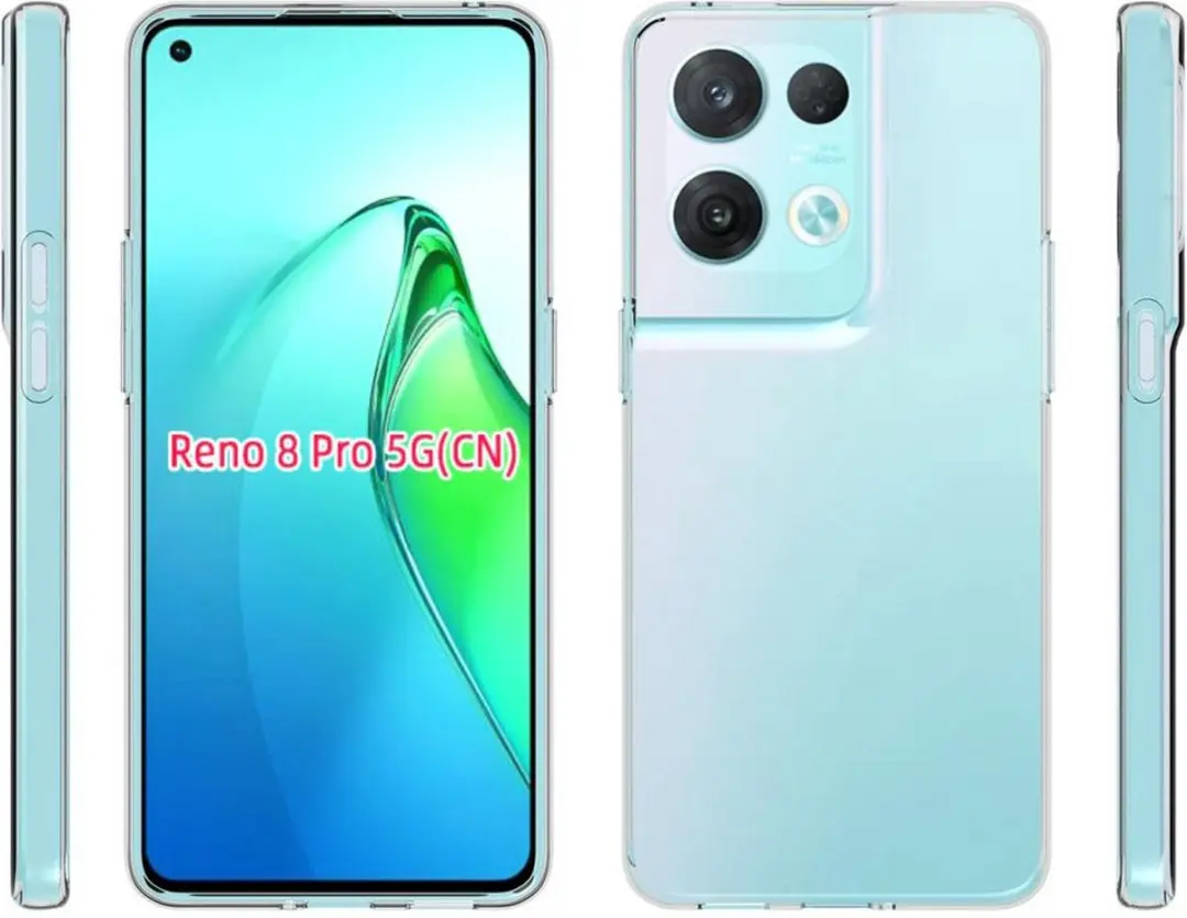 Fonu Siliconen Hoesje Oppo Reno8 Pro 11071 - Transparant