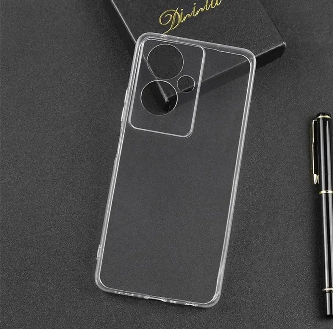 Fonu Siliconen Hoesje Oppo A79 5G - Transparant - 11588