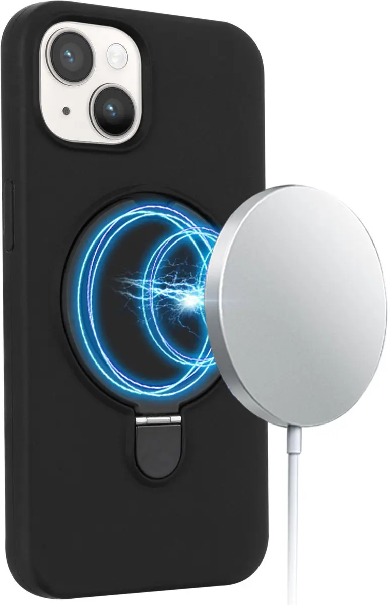 Fonu.nl iPhone 14 Plus Hoesje Magnetisch Zwart - 11418