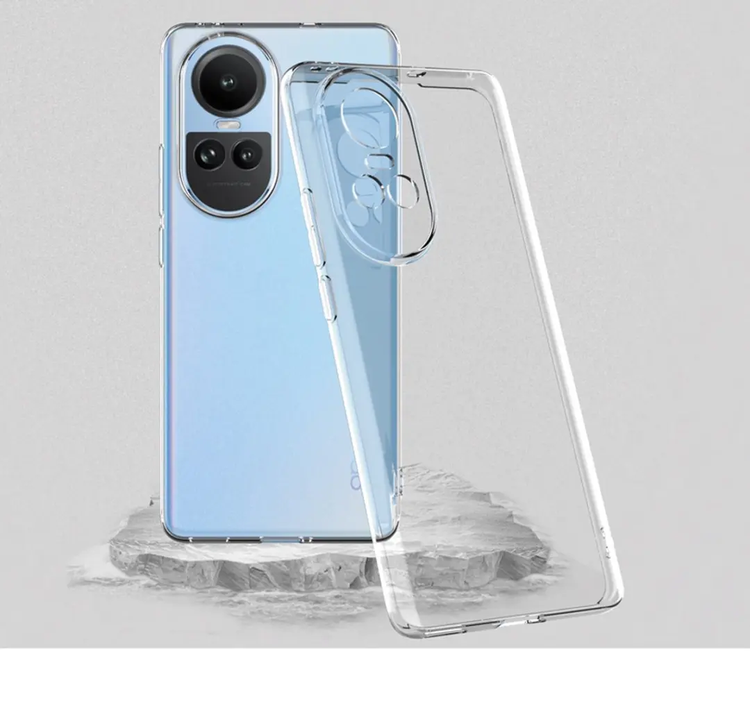 Fonu Siliconen Hoesje Oppo Reno 10 - Transparant