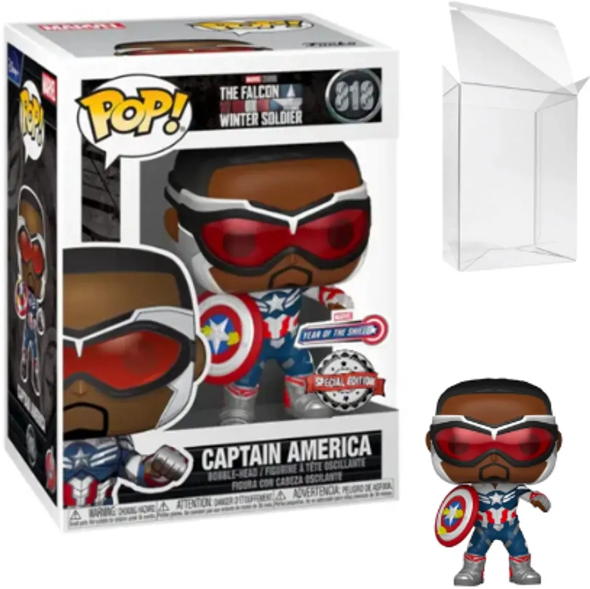 Funko Pop Captain America Year of the Shield