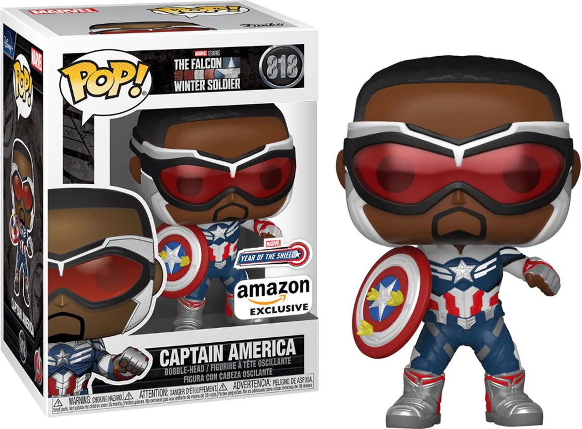 Funko Pop Captain America Year of the Shield - Multi