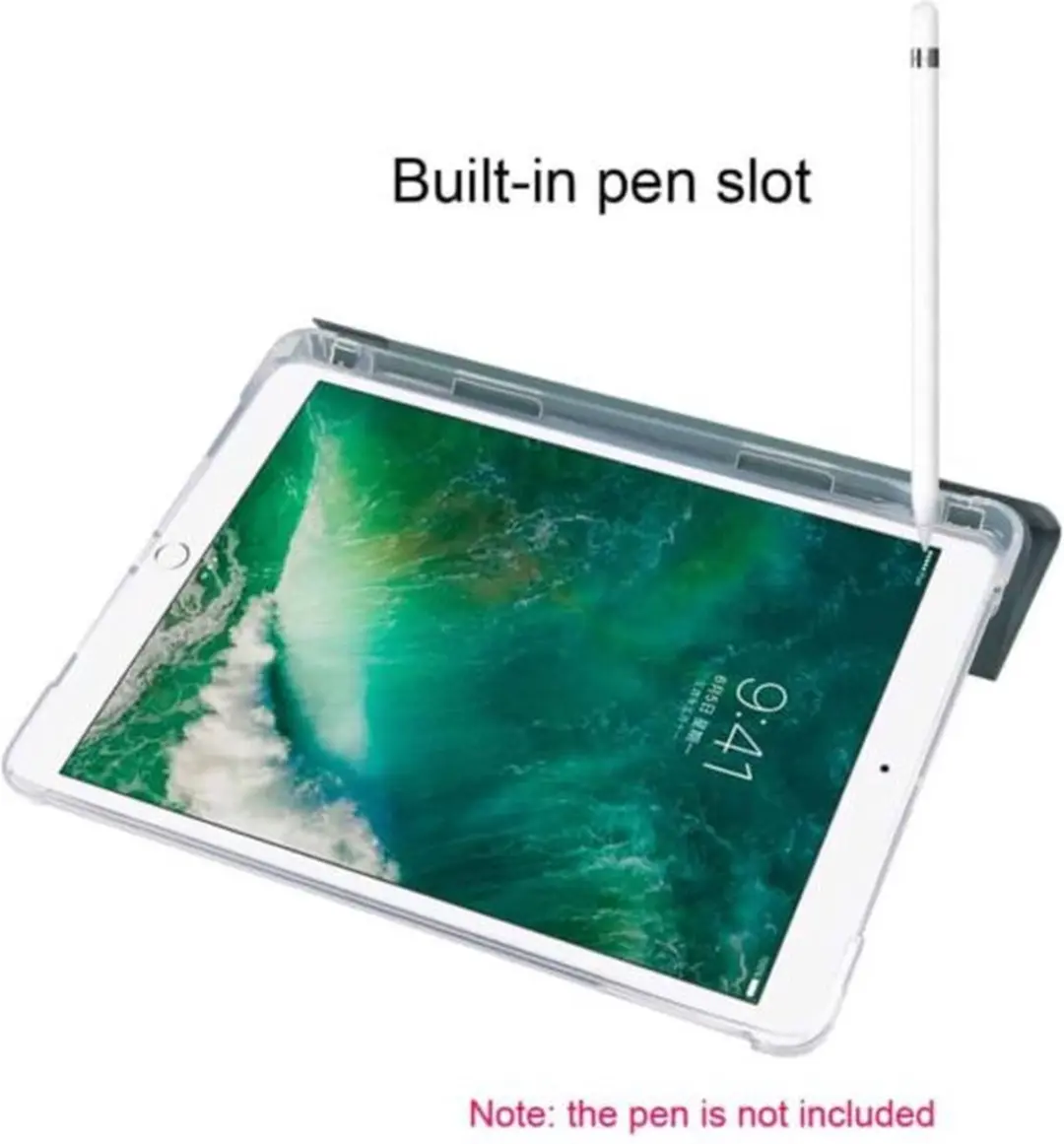 Fonu Shockproof Boekmodel Hoes iPad 9.7 6432 - Groen