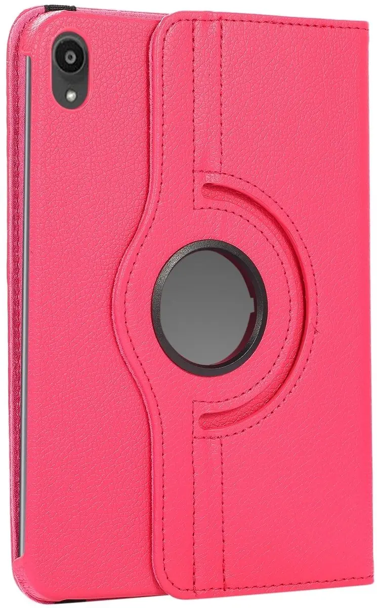 Fonu.nl iPad 10/11 Hoesje 10.9" - Roterend - Donkerroze
