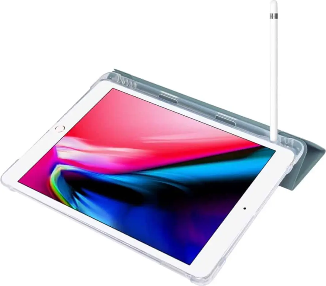 Fonu.nl iPad 7/8/9 Hoesje Groen - 10.2" - Folio met Autowake & Pencilhouder - afbeelding 6 van 6