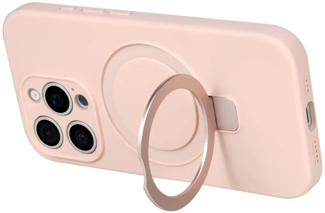 Fonu iPhone 16 Pro Hoesje - MagSafe Roze
