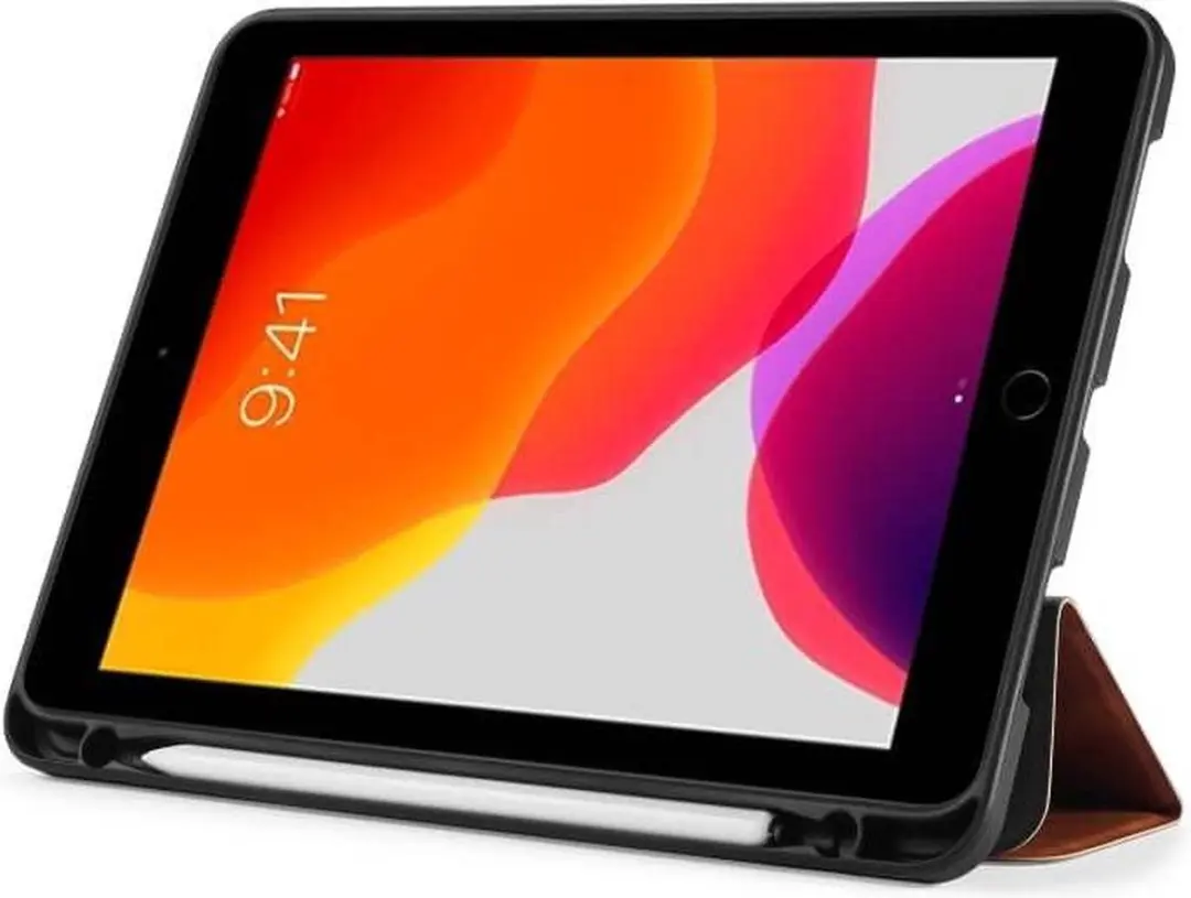 Fonu Smartcover Bookcase Hoes iPad 10.2" 7089 - Bruin - afbeelding 6 van 6