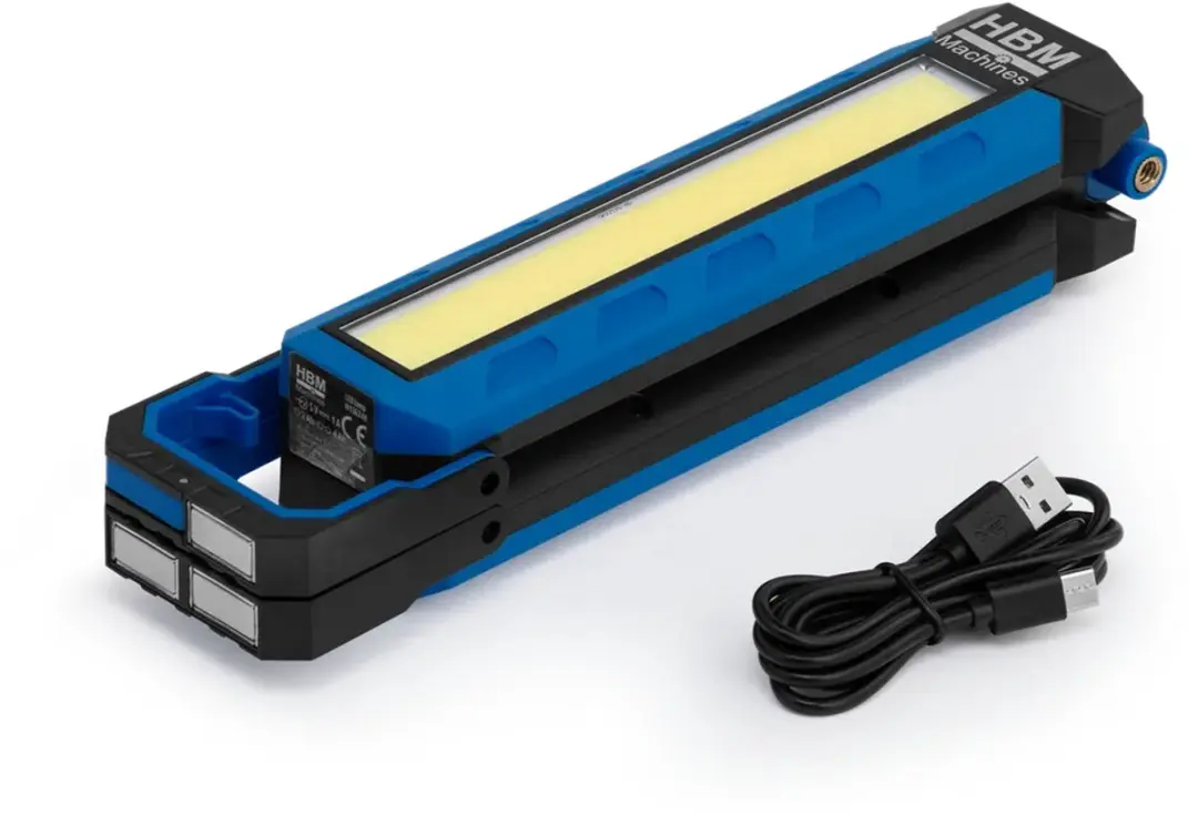 HBM H136248 Professionele LED Bouwlamp 1000 Lumen - Blauw