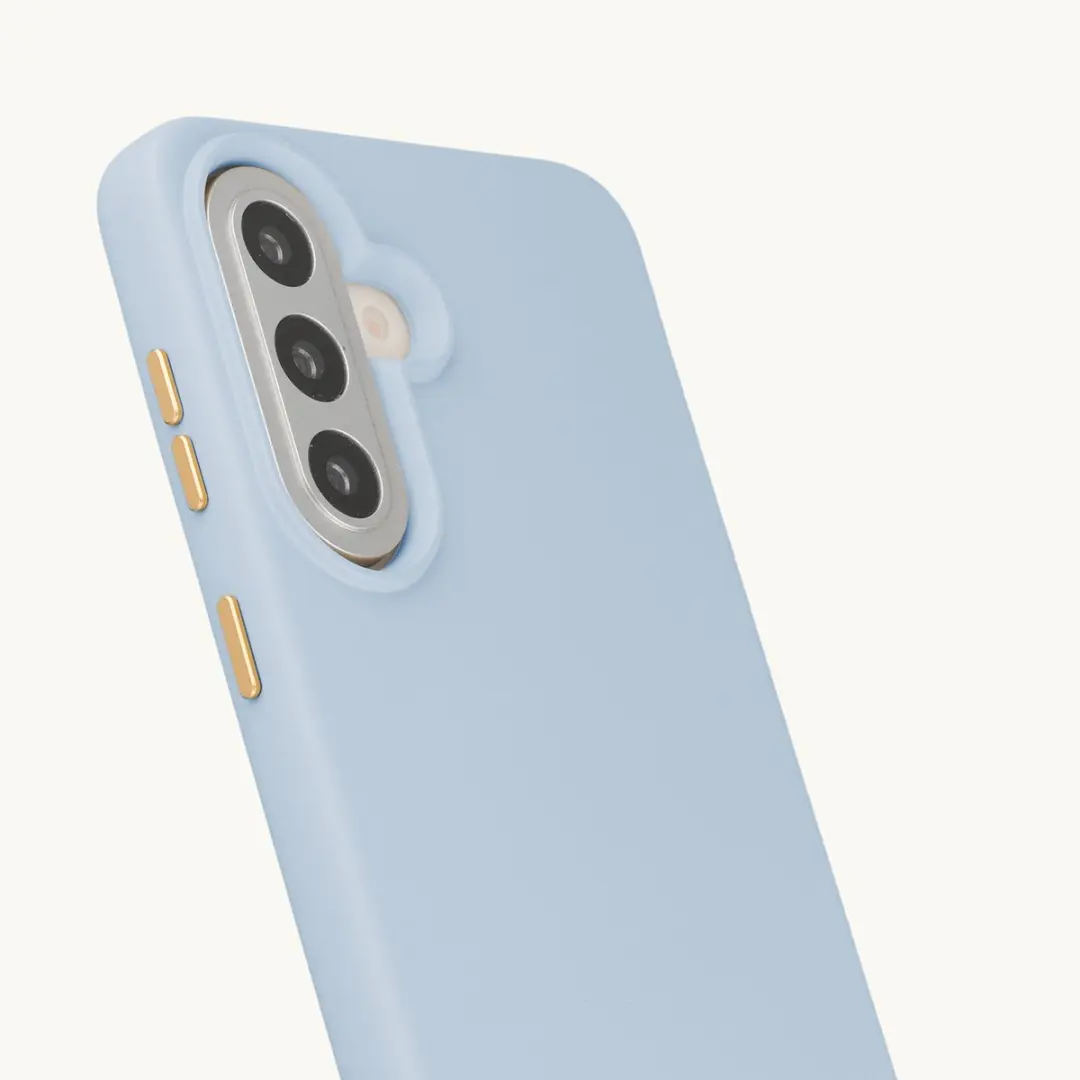 Selencia Hoesje Samsung Galaxy A57 - MagSafe - Powder Blue