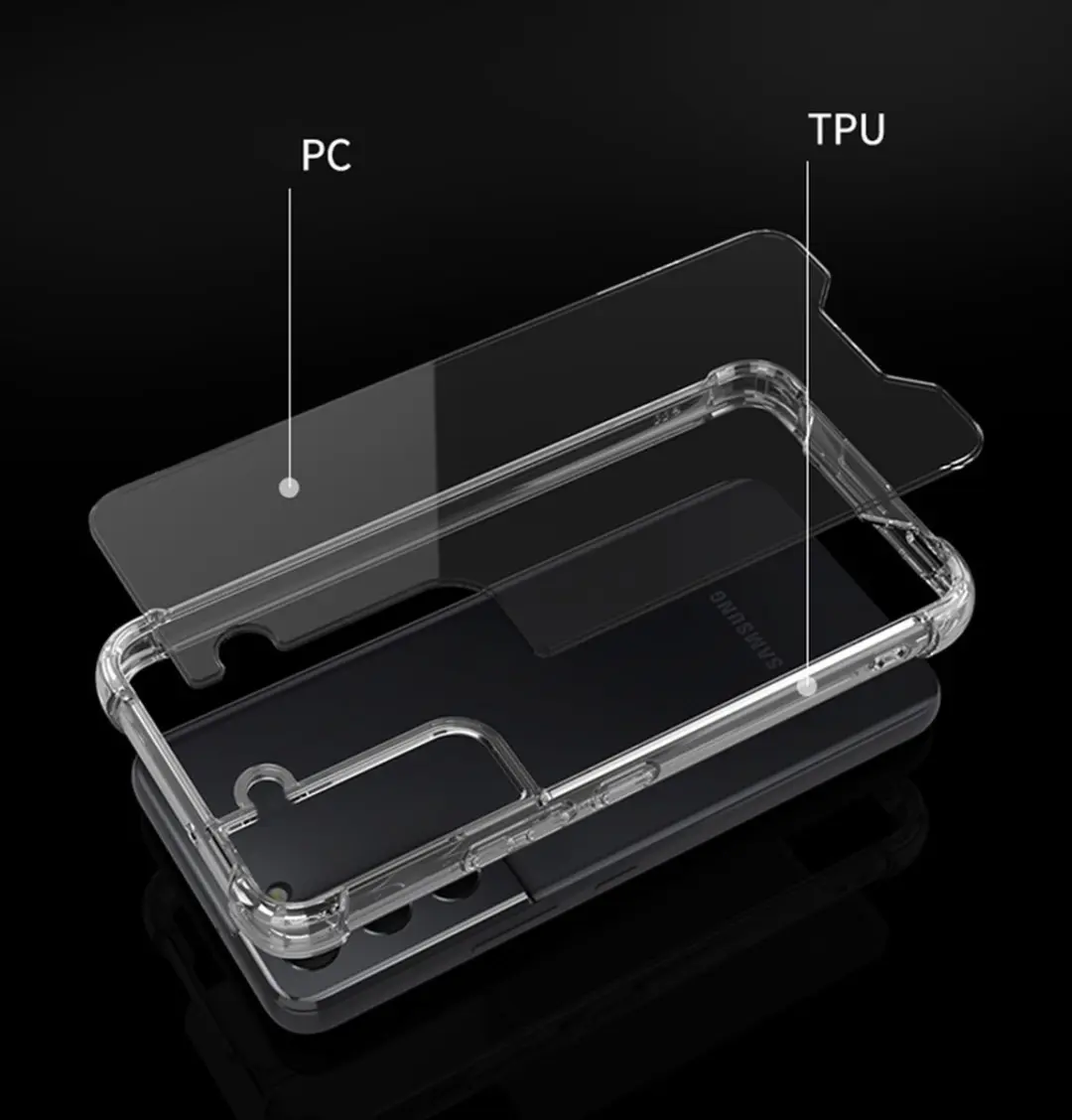 Fonu Stevig Transparant Hoesje Samsung Galaxy S22 Plus - 11090