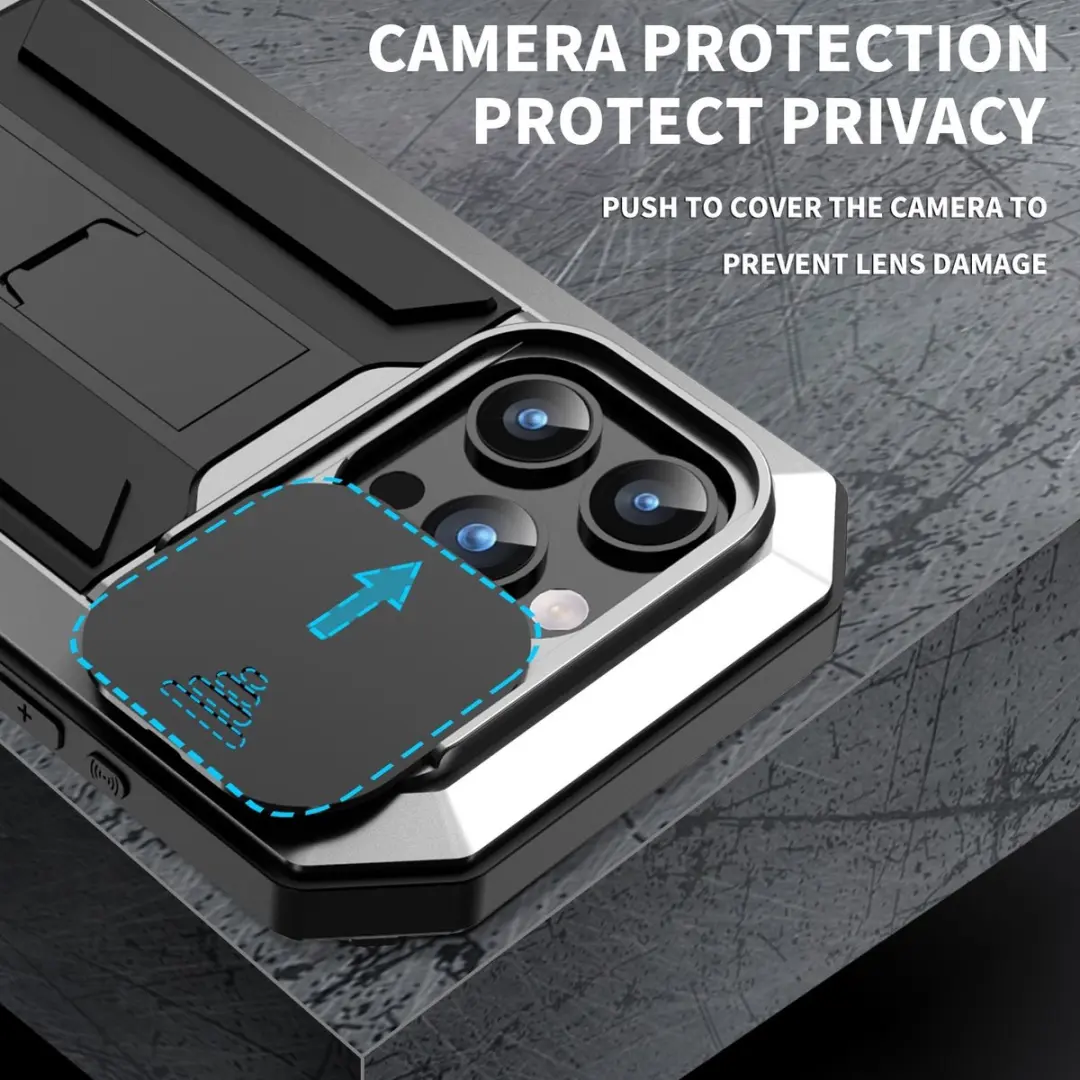 Fonu Stofdicht Hoes iPhone 15 Pro - Zilver - MPN 10876