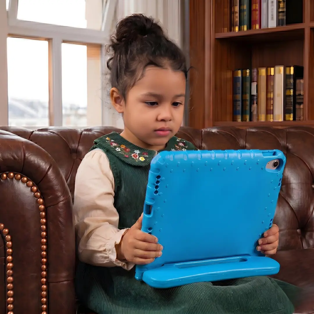 Fonu Kinderhoes iPad Air 1/2 9.7 inch - Blauw - afbeelding 6 van 6