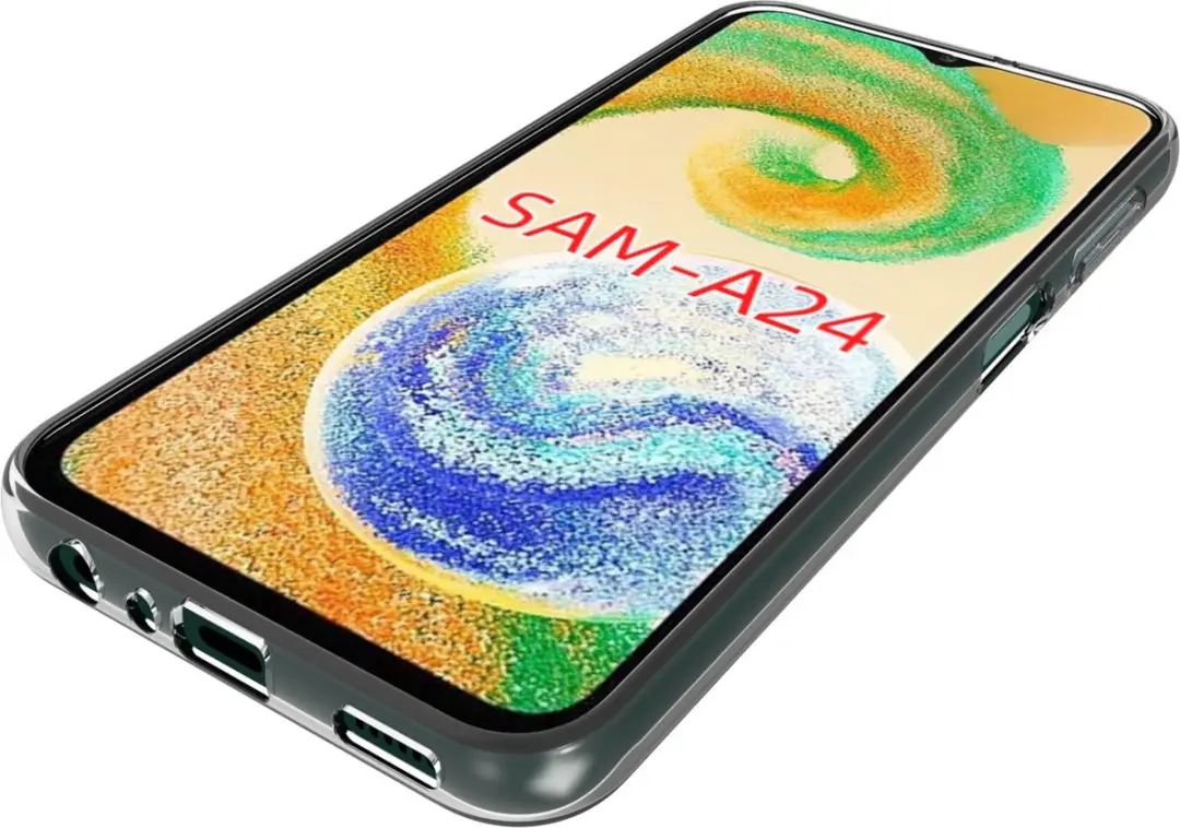 Fonu Transparant Siliconen Hoesje Samsung Galaxy A24 - 11054 - afbeelding 6 van 6