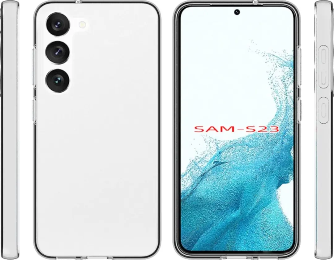 Fonu Siliconen Hoesje Samsung Galaxy S23 - Transparant 11059