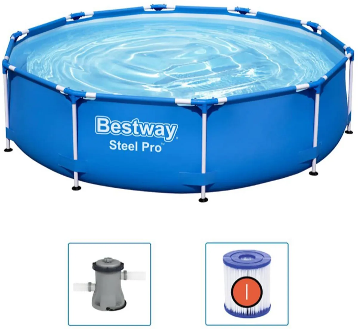 Bestway Steel Pro Zwembad 305x76cm
