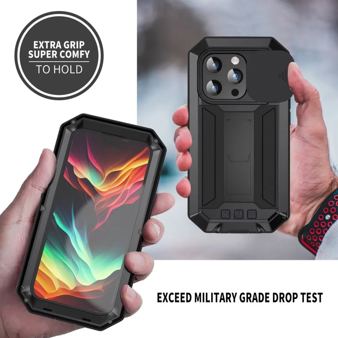 Fonu Hoesje iPhone 15 Pro Max 10878 - Zwart