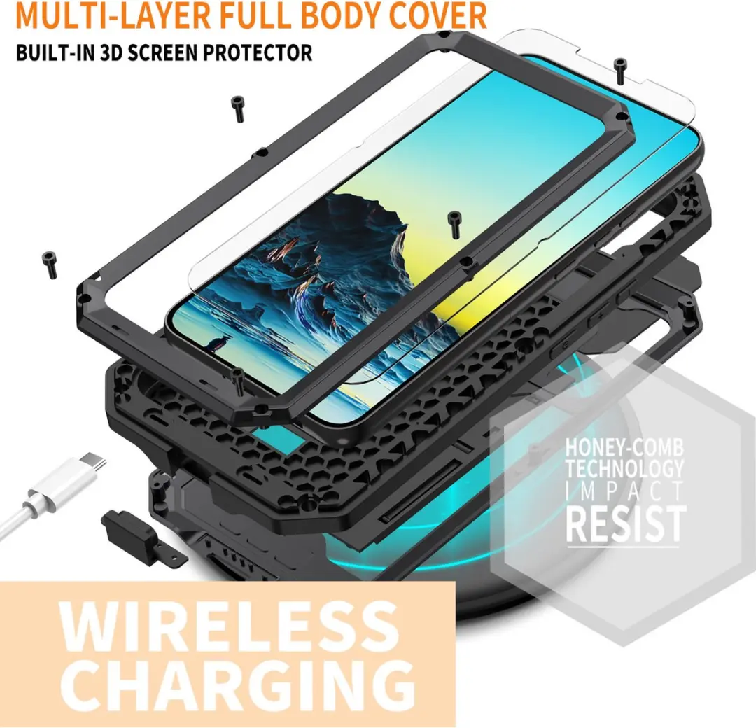 Fonu Stofdicht Hoes Samsung Galaxy S22 - Zwart