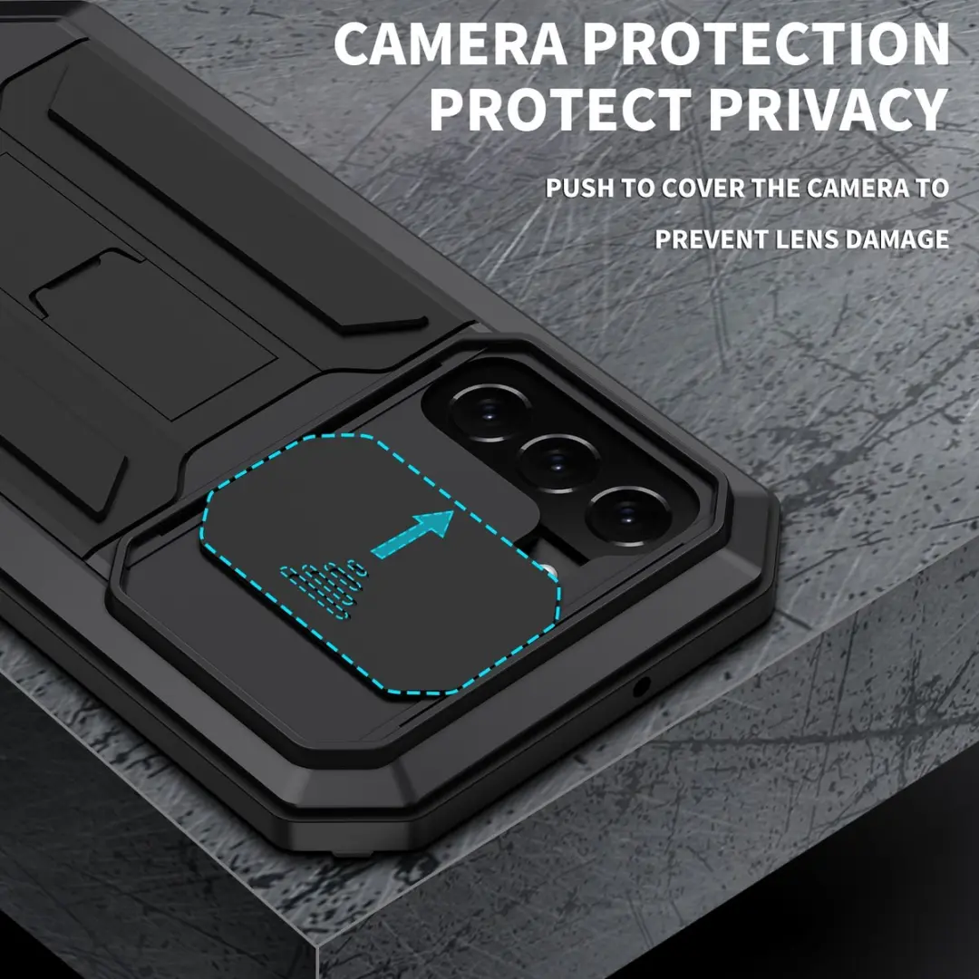 Fonu Stofdicht Hoes Samsung Galaxy S22 - Zwart