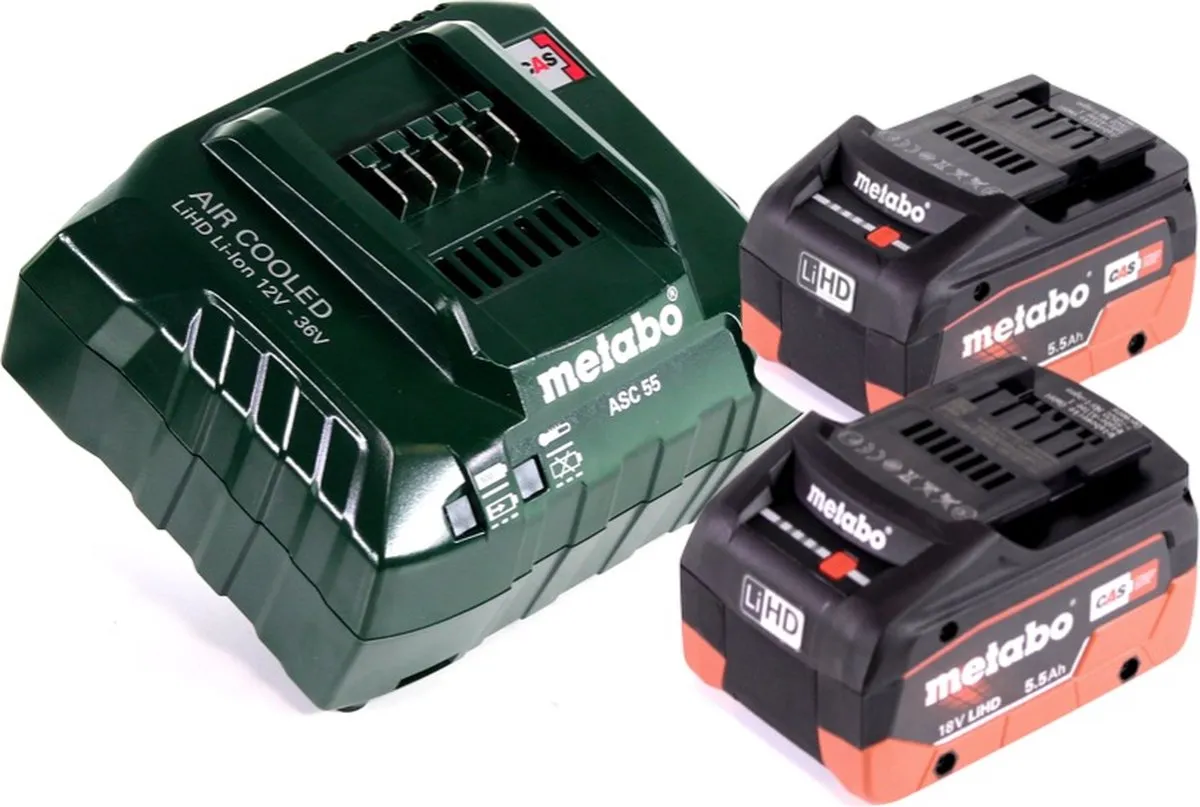 Metabo BH 18 LTX BL 16 Accuboormachine - 18V - 2x 5,5Ah - SDS-plus - afbeelding 3 van 5