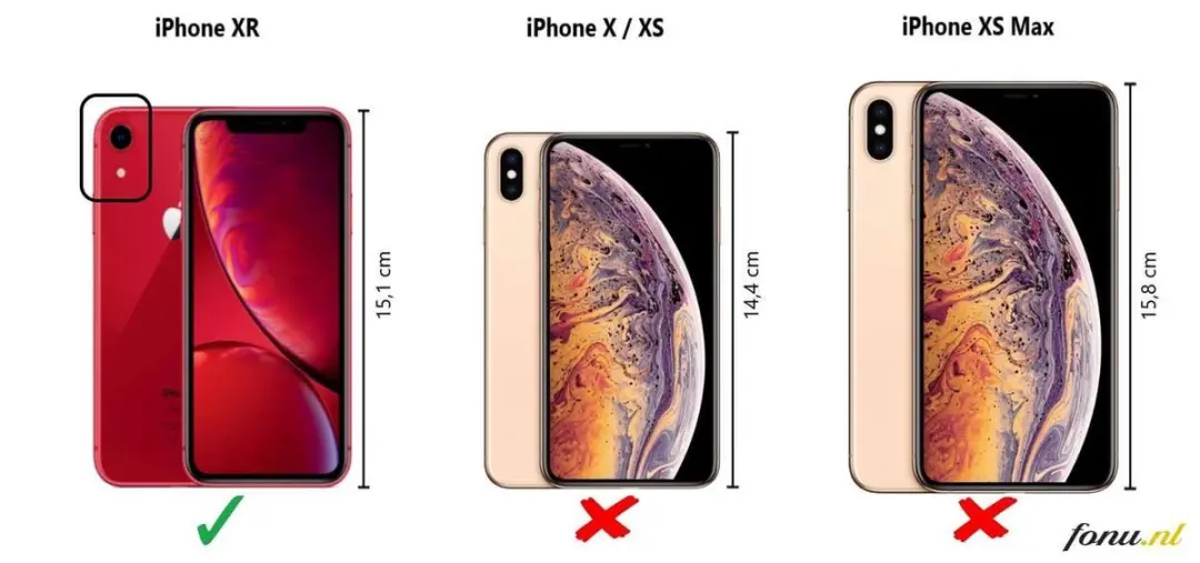 Fonu iPhone XR Schermbeschermer 0.33mm