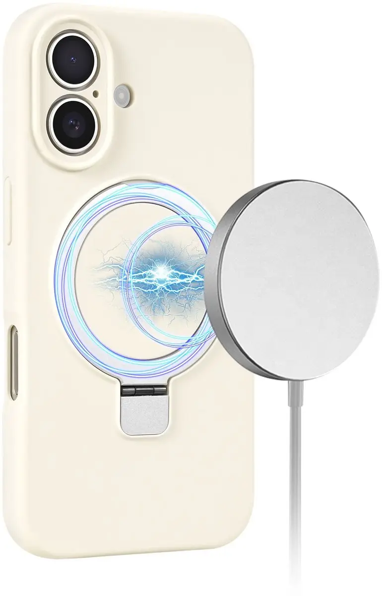 Fonu iPhone 16 Hoesje MagSafe Beige