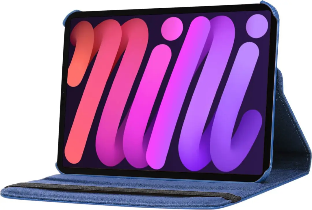 Fonu.nl iPad Mini 6/7 Hoes - 8.3 Inch - Donkerblauw - afbeelding 6 van 6