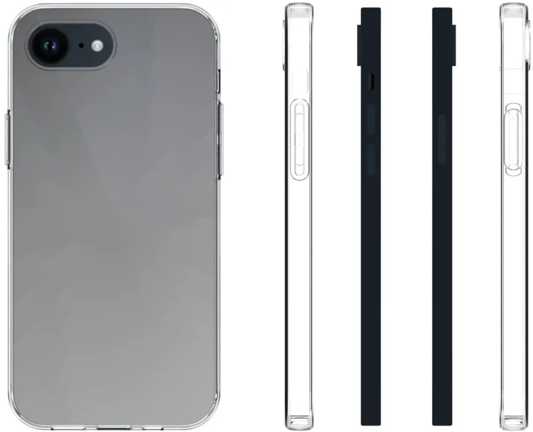 Fonu iPhone 17e/16e Transparant Hoesje - Siliconen - 13320