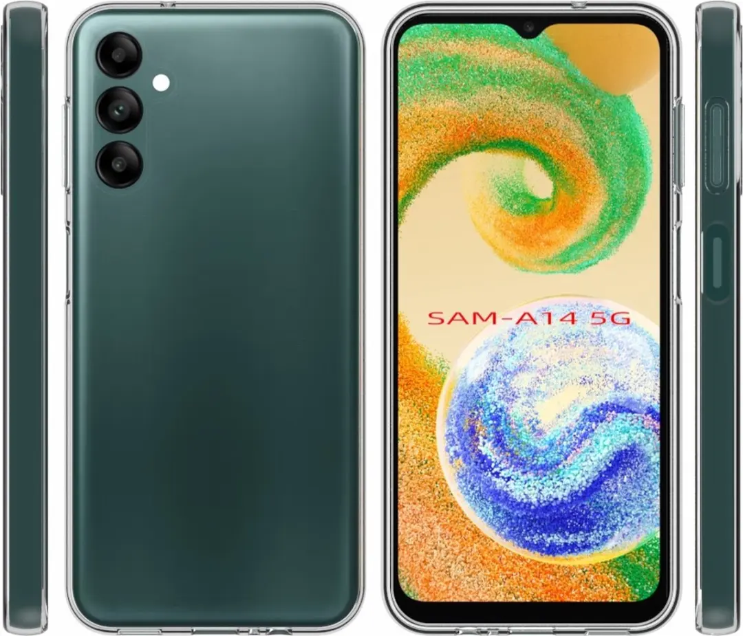 Fonu.nl Samsung Galaxy A14 TPU Hoesje - Transparant