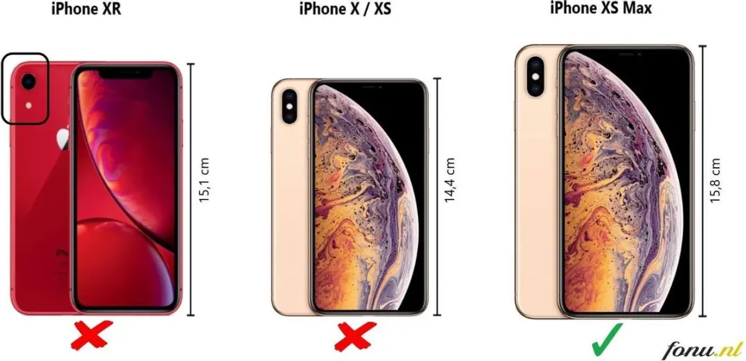 Fonu Marmer Backcover Hoesje iPhone XS Max - Groen