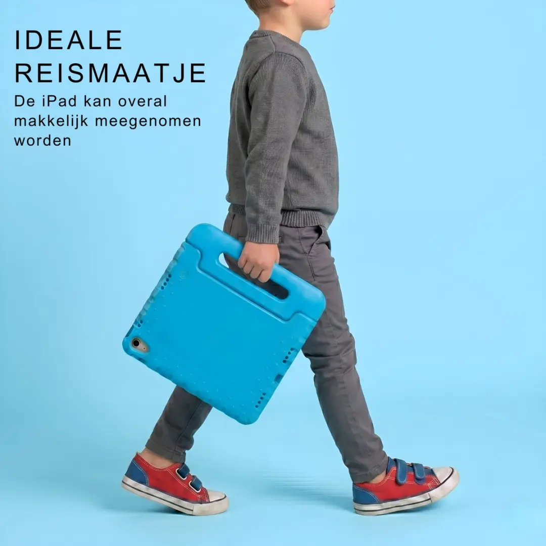 Fonu Kinderhoes iPad 2017/2018 9.7 inch - Blauw