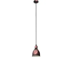 Eglo Priddy 1 Hanglamp - Koper - Ø16cm