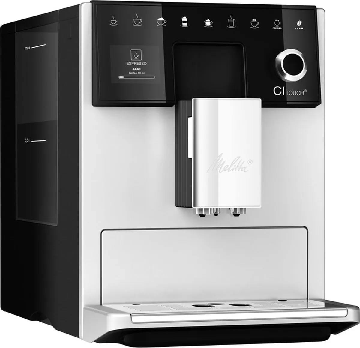 Melitta CI Touch 6781945 Volautomatische Espressomachine - Zilver