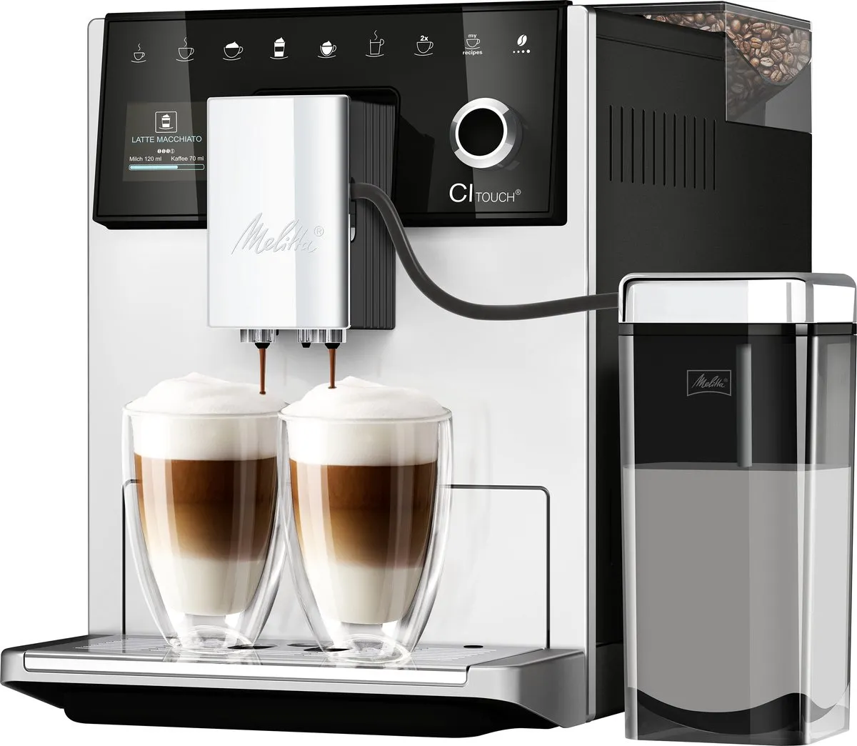 Melitta CI Touch 6781945 Volautomatische Espressomachine - Zilver