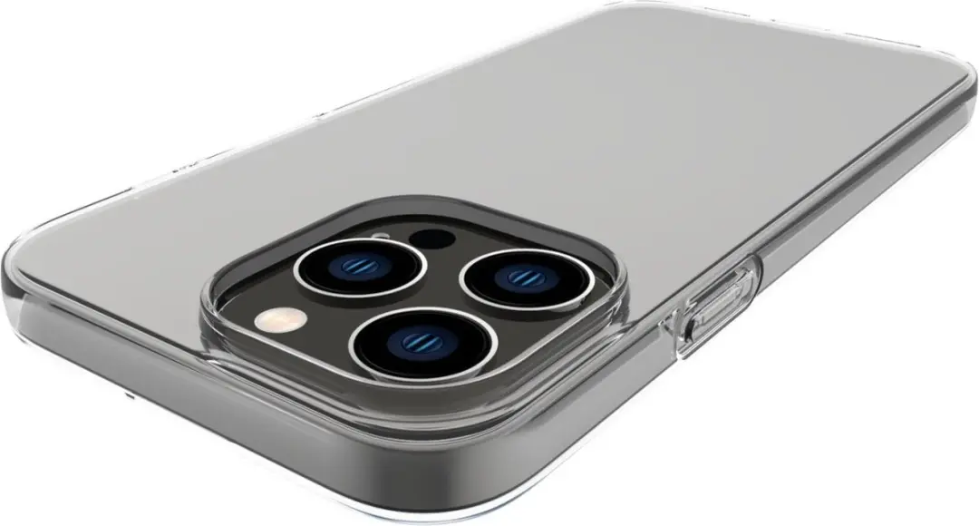 Fonu Transparant iPhone 14 Pro Hoesje - Siliconen