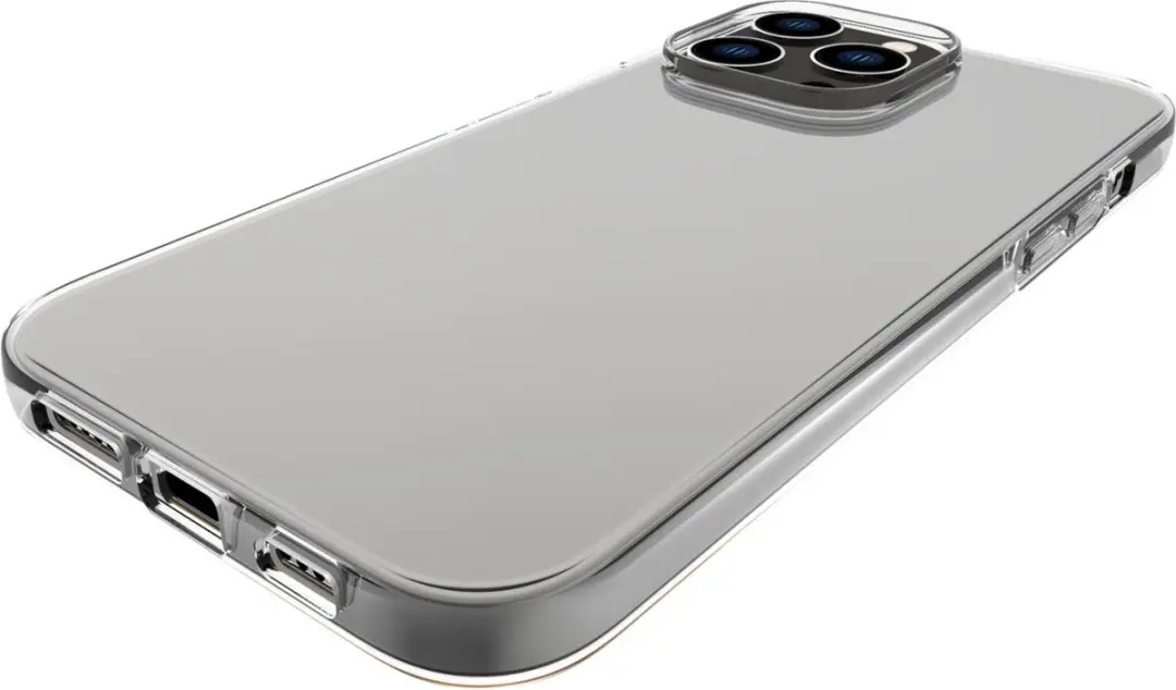 Fonu Transparant iPhone 14 Pro Hoesje - Siliconen